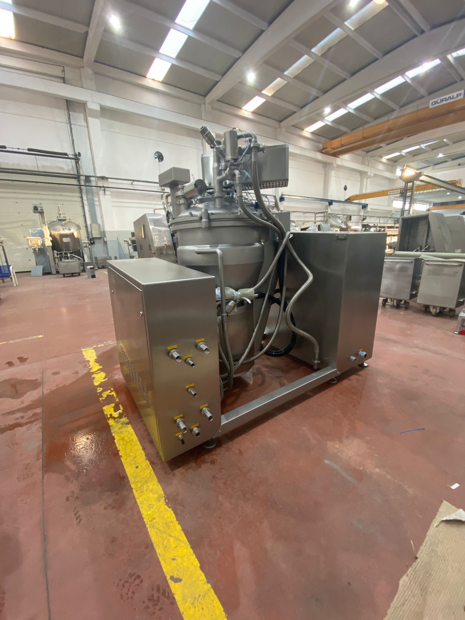Миксер Uzermak CCM-200 для производства плавленого сыра